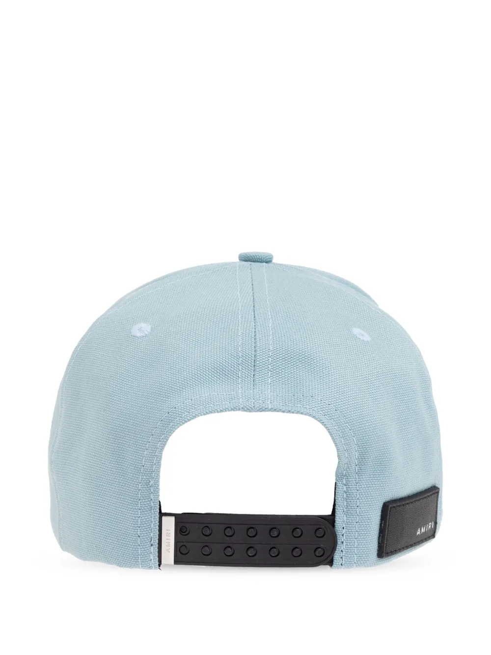 AMIRI logo-embroidered cotton cap - Blauw