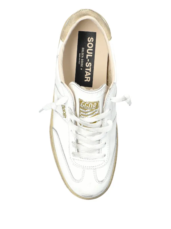 【関税&送料込】Golden Goose Soul Star Sneakers Golden Goose Soul Star low-top Sneakers | Neutrals | FARFETCH