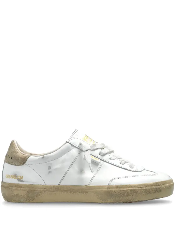 【関税&送料込】Golden Goose Soul Star Sneakers Golden Goose Soul Star low-top Sneakers | Neutrals | FARFETCH