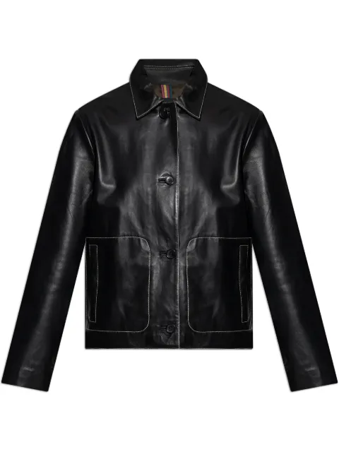 PS Paul Smith contrasting-seam jacket