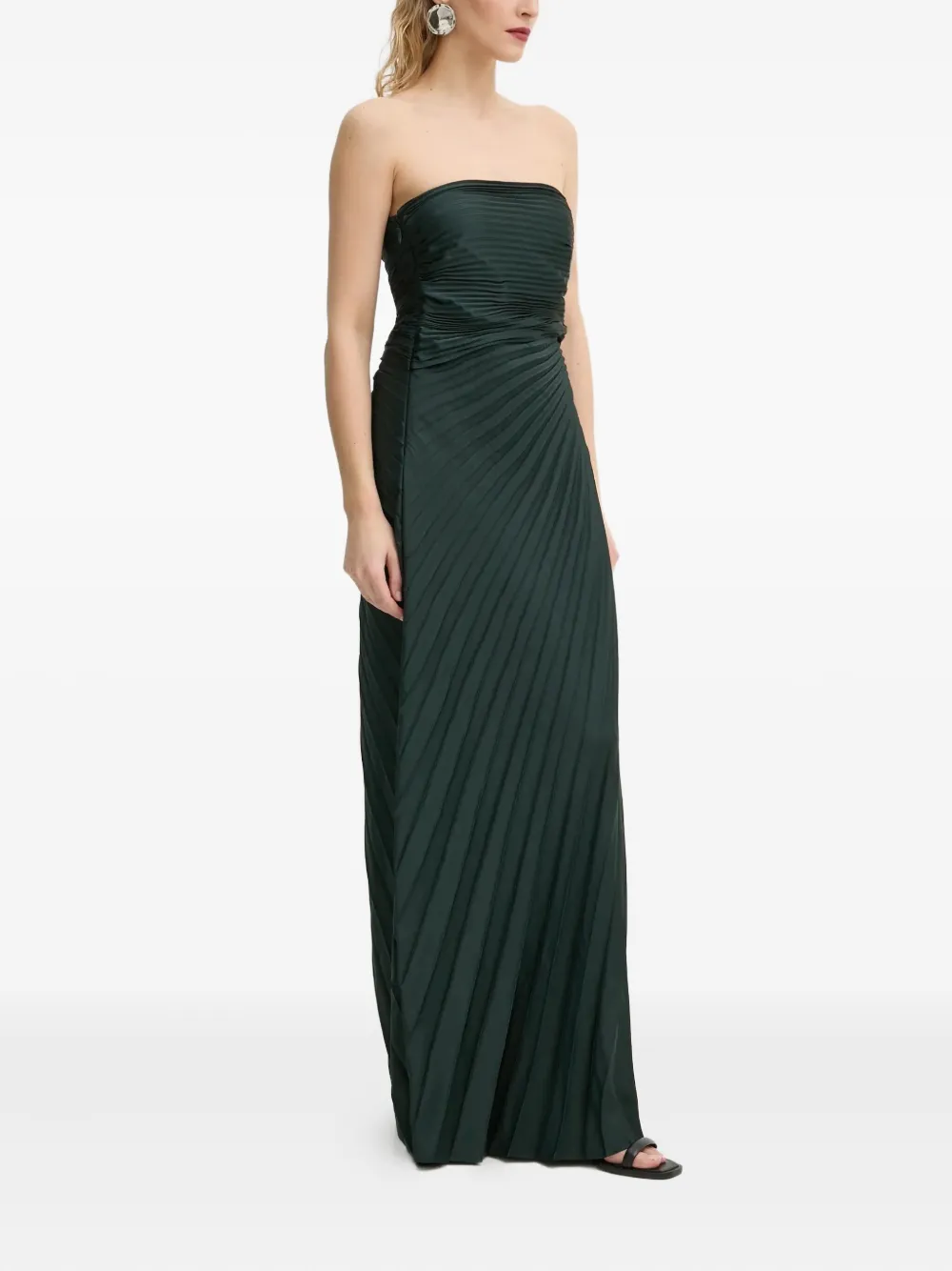  A.l.c. Vestido Largo Bianca - Verde 