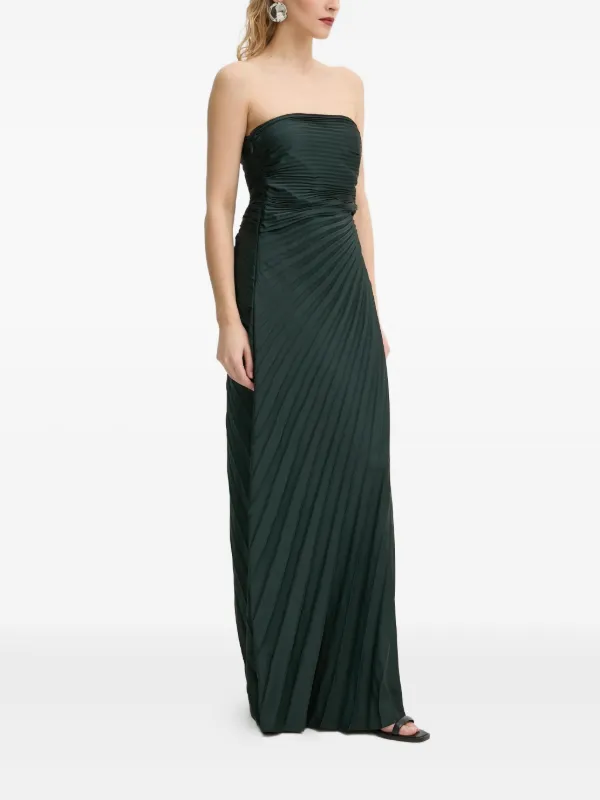 black long dress halter Alessandra Gold Ring Black Maxi Dress for Evenings L