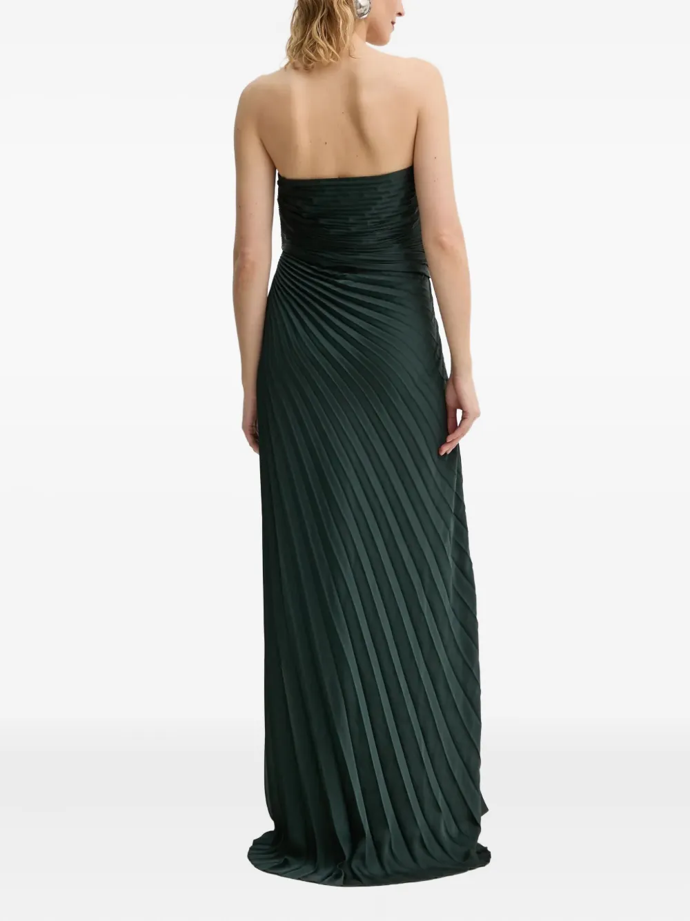  A.l.c. Vestido Largo Bianca - Verde 
