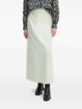 AERON elastic-waist midi skirt - Neutrals
