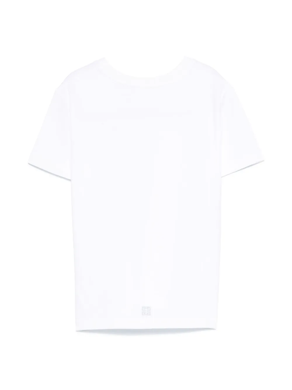 Givenchy Kids T-shirt met geborduurd logo - Wit