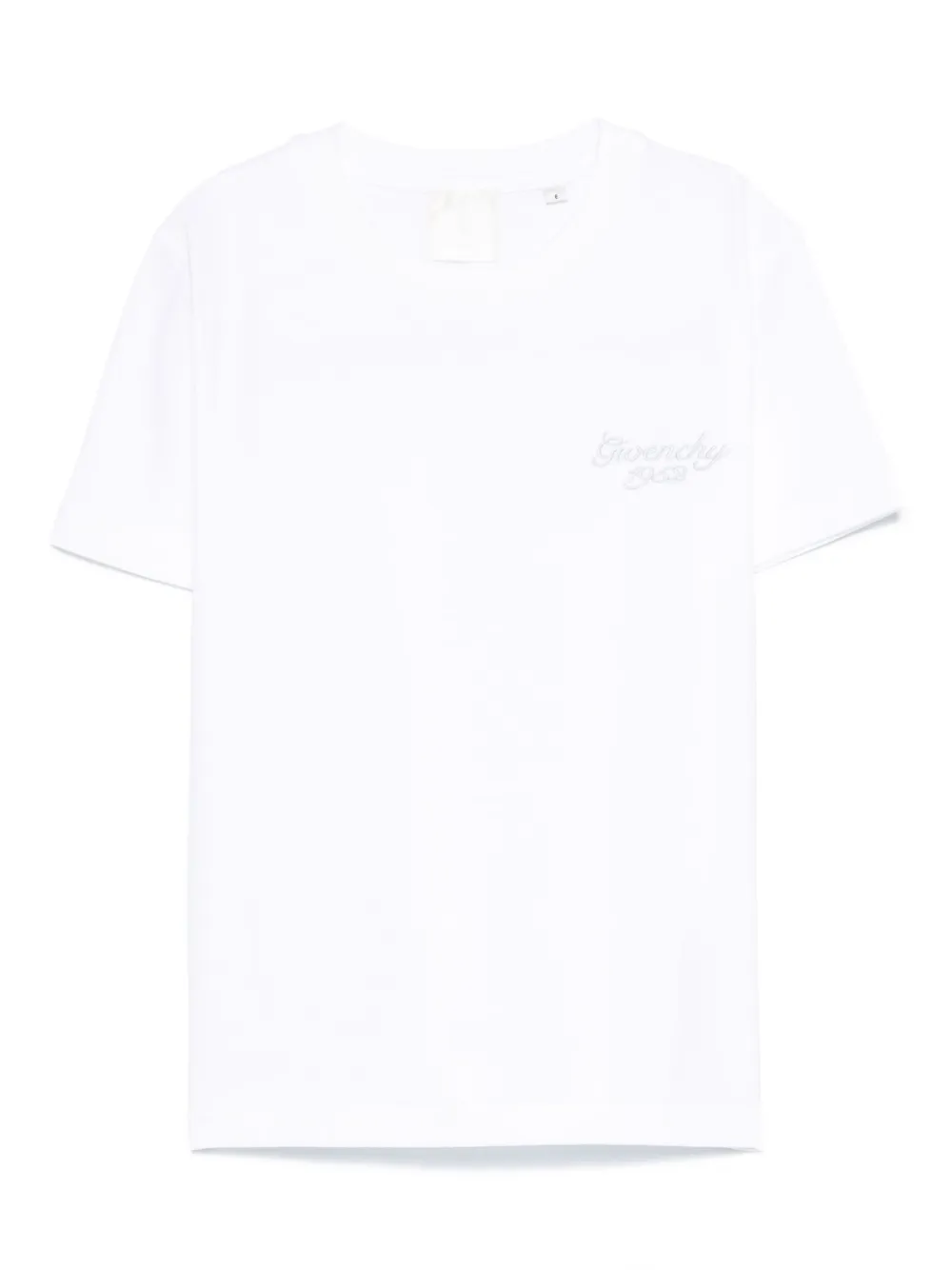 Givenchy Kids T-shirt met geborduurd logo Wit