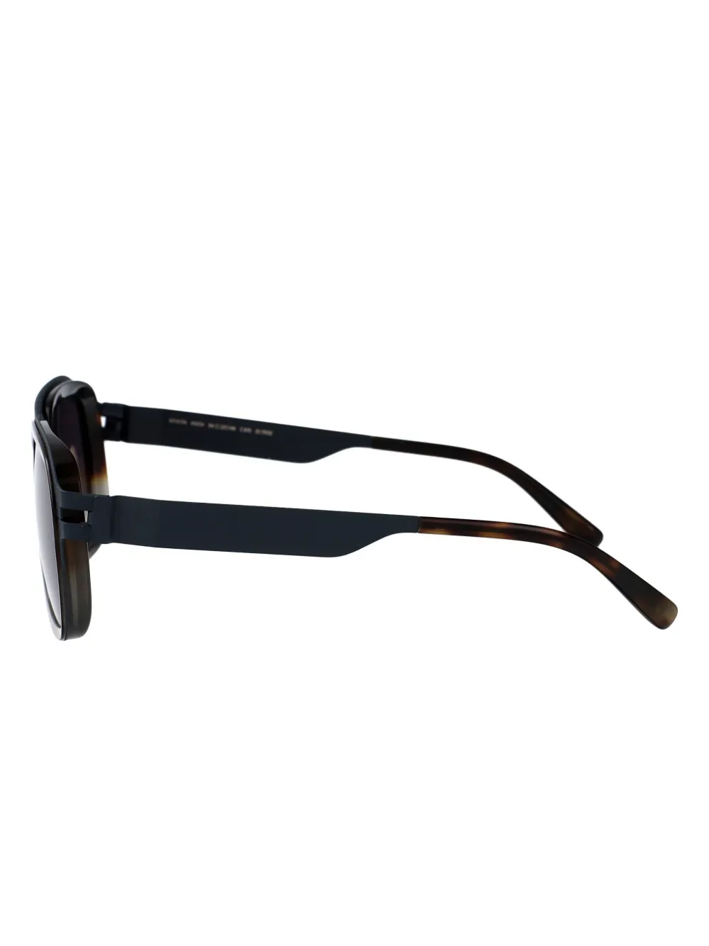 Mykita Zonnebril met geometrisch montuur Blauw