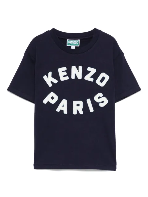 Kenzo Kids T-shirt med logomærke