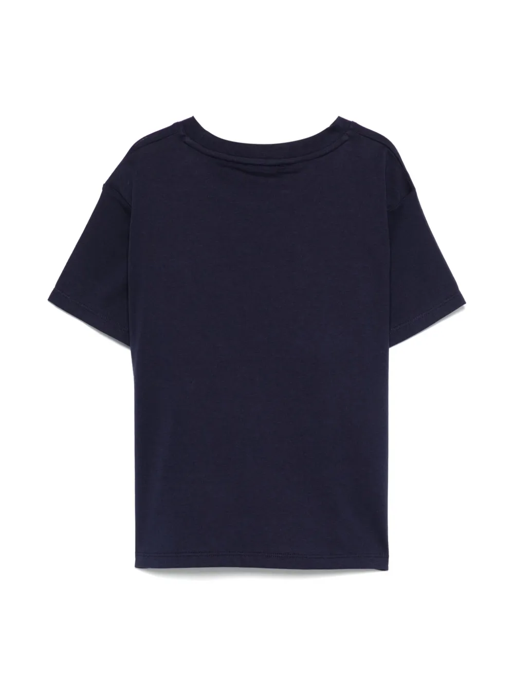 Kenzo Kids T-shirt met logopatch - Blauw