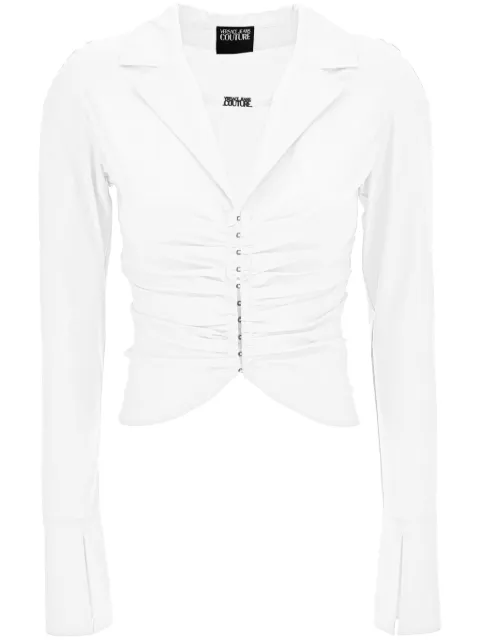 Versace Jeans Couture chemise à fronces