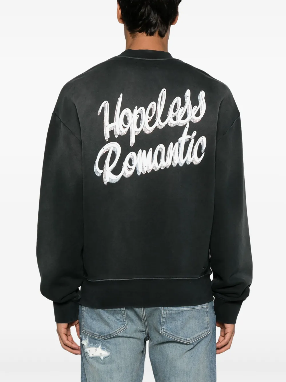 AMIRI Hopeless Romantic sweater Zwart