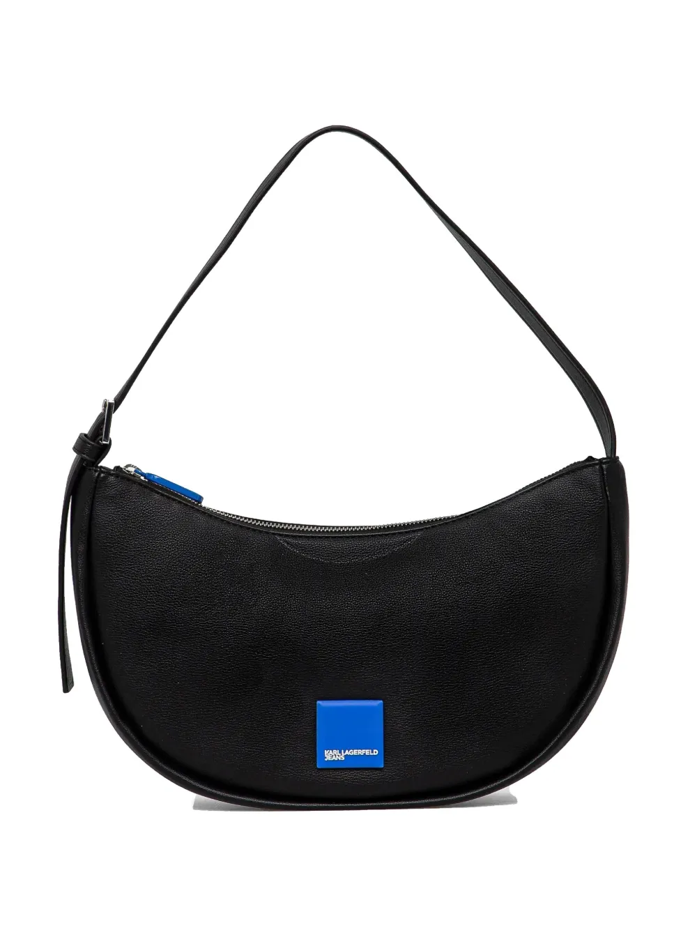 Karl Lagerfeld Jeans Borsa a spalla con applicazione logo - Nero