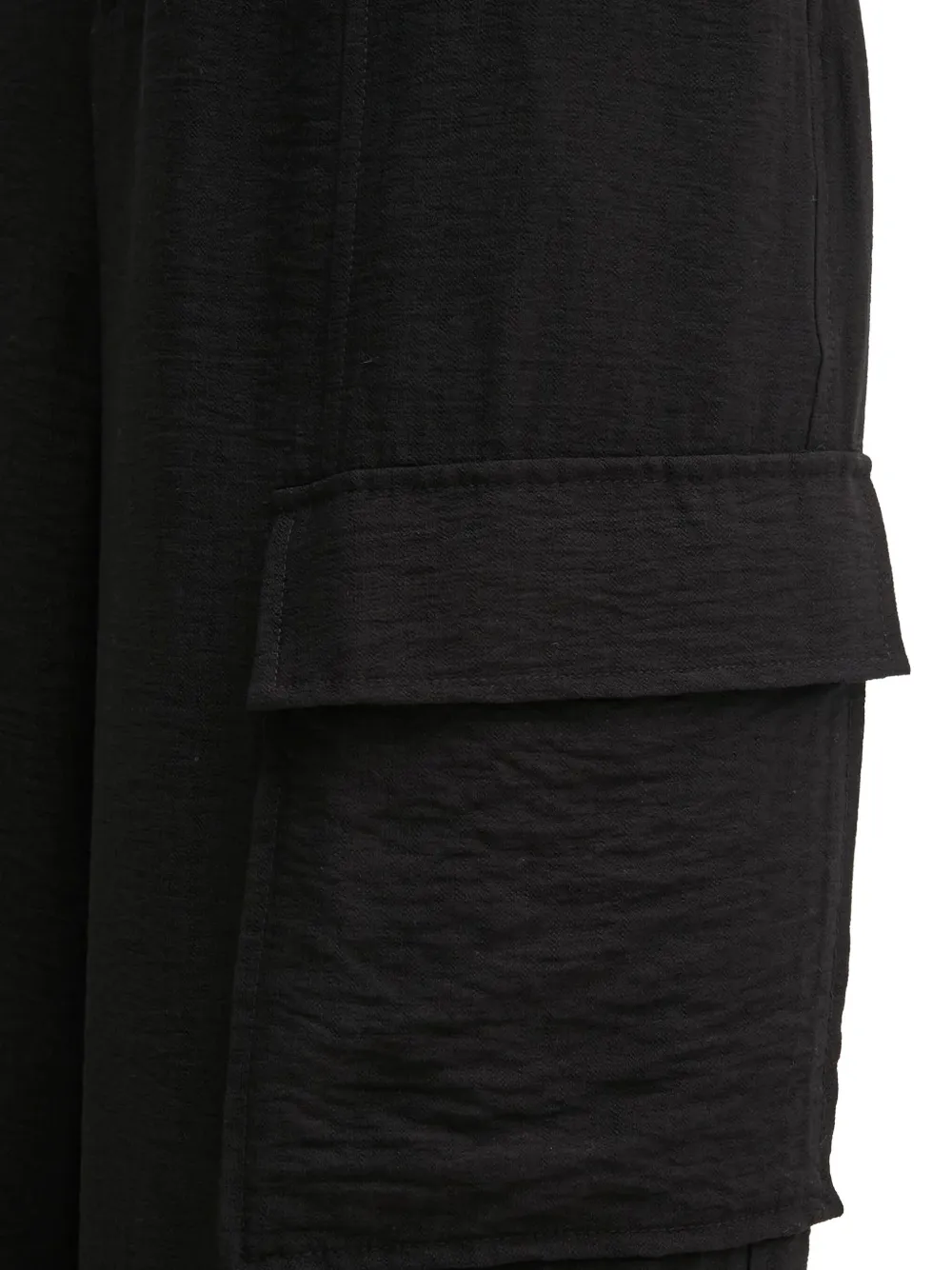 DKNY Broek met cargo zak Zwart
