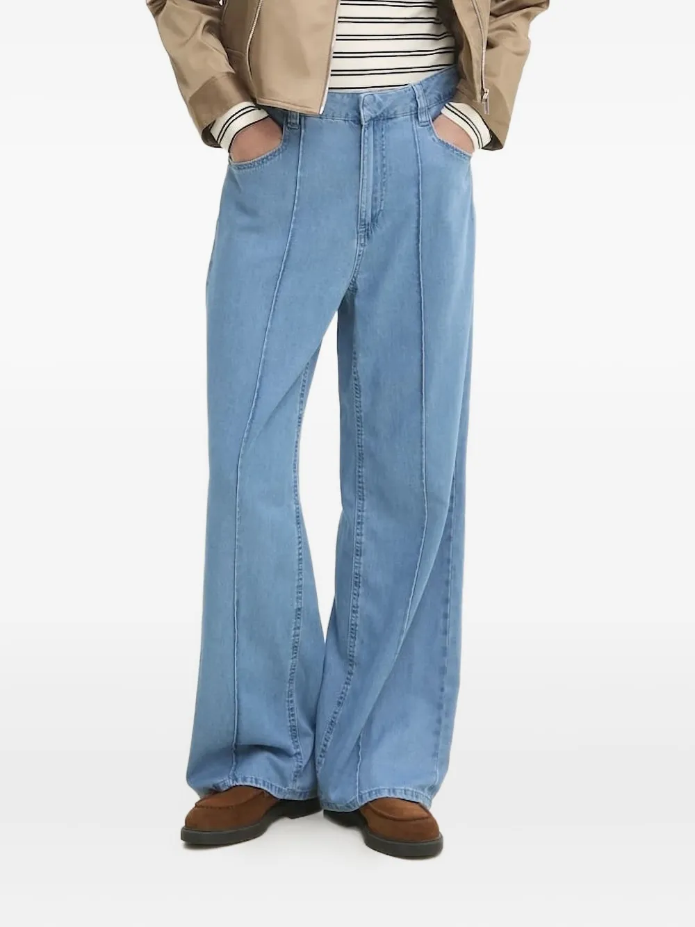 DKNY panelled jeans | Blue | Image 1