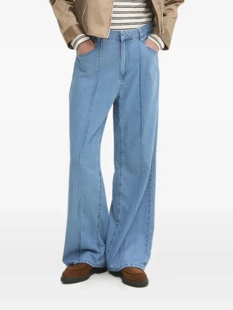 DKNY panelled jeans