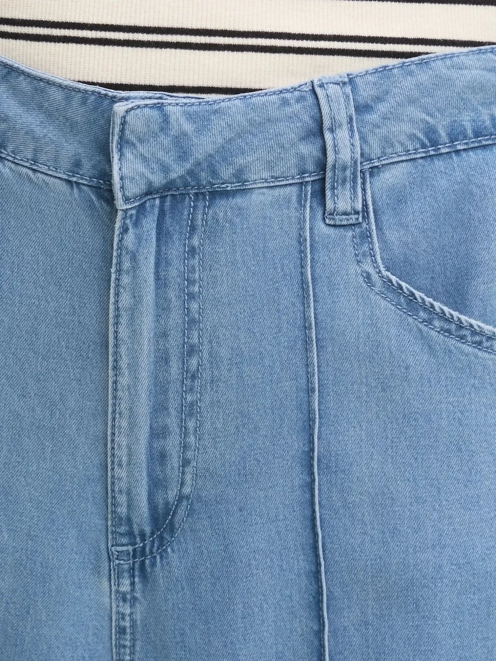 DKNY Jeans met vlakken Blauw