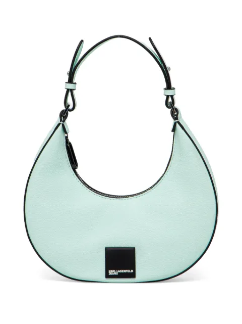 Karl Lagerfeld Jeans logo-patch shoulder bag