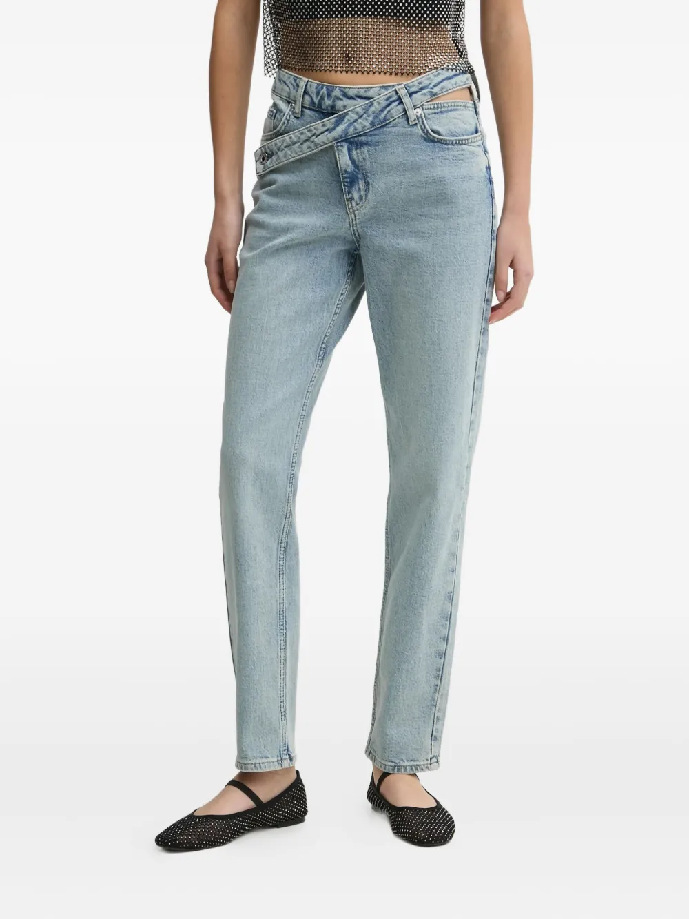 Karl Lagerfeld Jeans クロスウエスト ジーンズ - ブルー