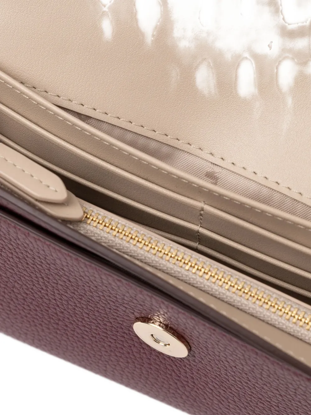 Shop Dkny Rosa Wallet In Red