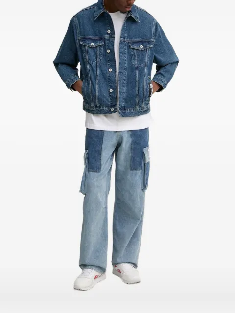 Karl Lagerfeld Jeans logo-print denim jacket