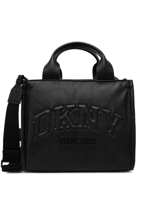 DKNY logo-embroidered tote bag 