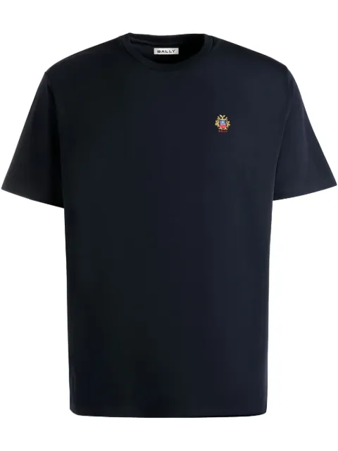 Bally logo-embroidered T-shirt