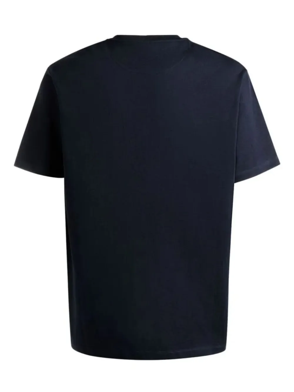 Bally logo-embroidered T-shirt - Blauw