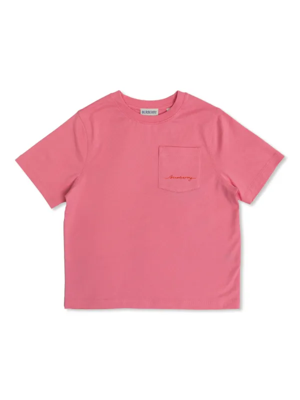 バーバリー　キッズ　子供　ピンク　tシャツ　110 120 バーバリー キッズ 子供 ピンク tシャツ 110 120