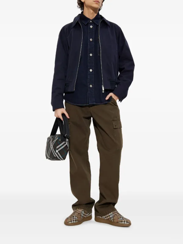 Burberry ストレート カーゴパンツ | ブラウン | FARFETCH JP