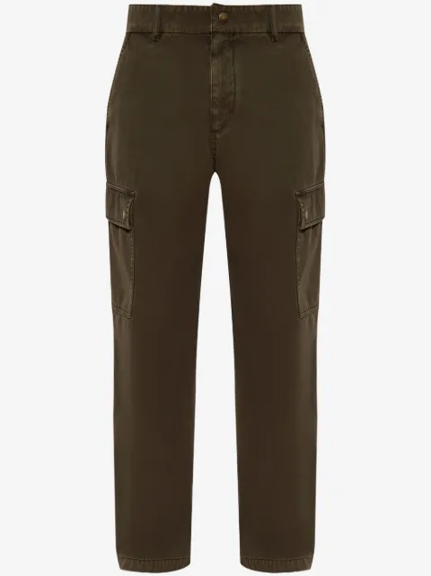 Burberry pantalones cargo con diseño recto