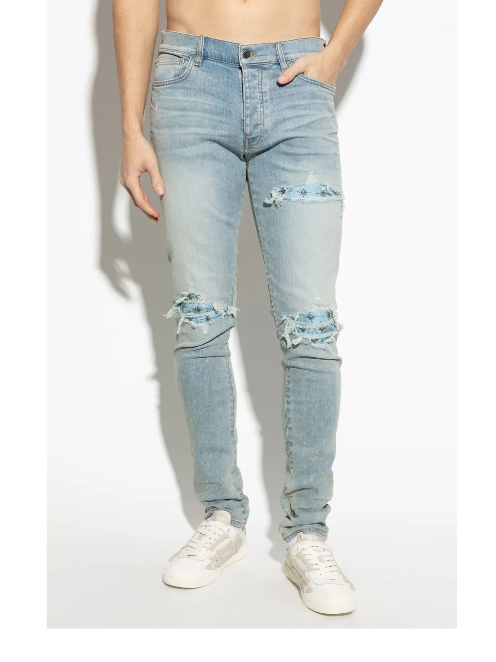 AMIRI Skinny jeans Blauw