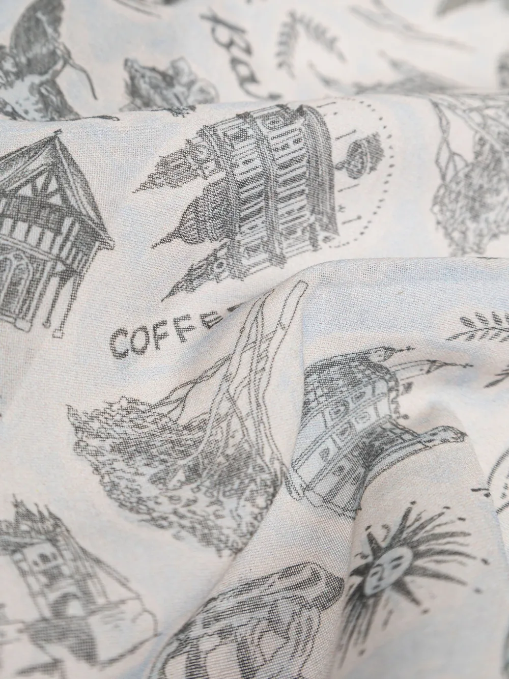Paul Smith graphic-print scarf | Image 2