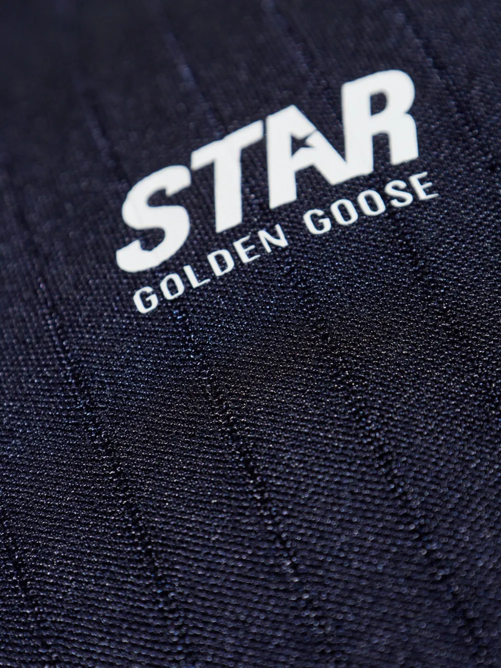 Golden Goose Sweater met logoprint Blauw