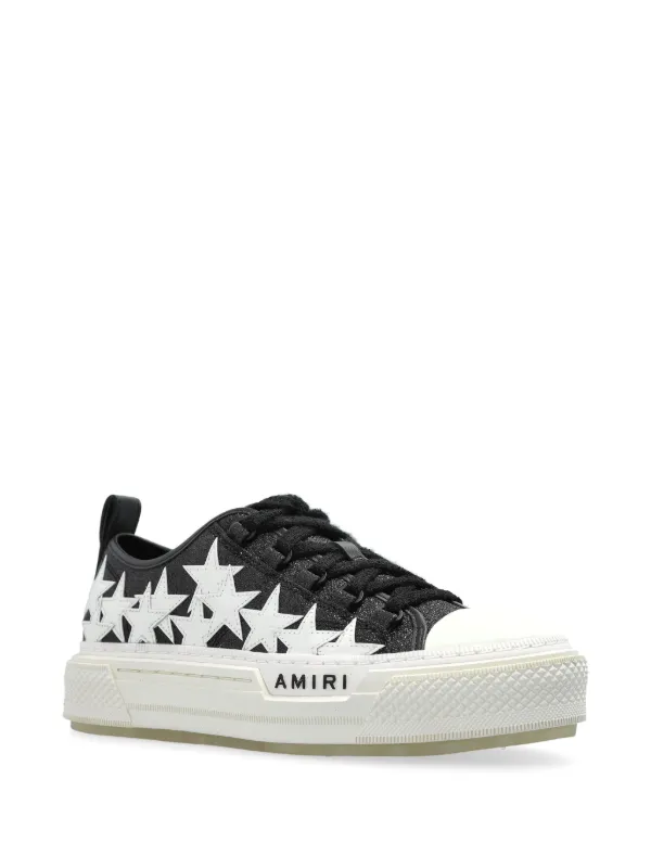 AMIRI Glitter Stars Sneakers | Black | FARFETCH PL