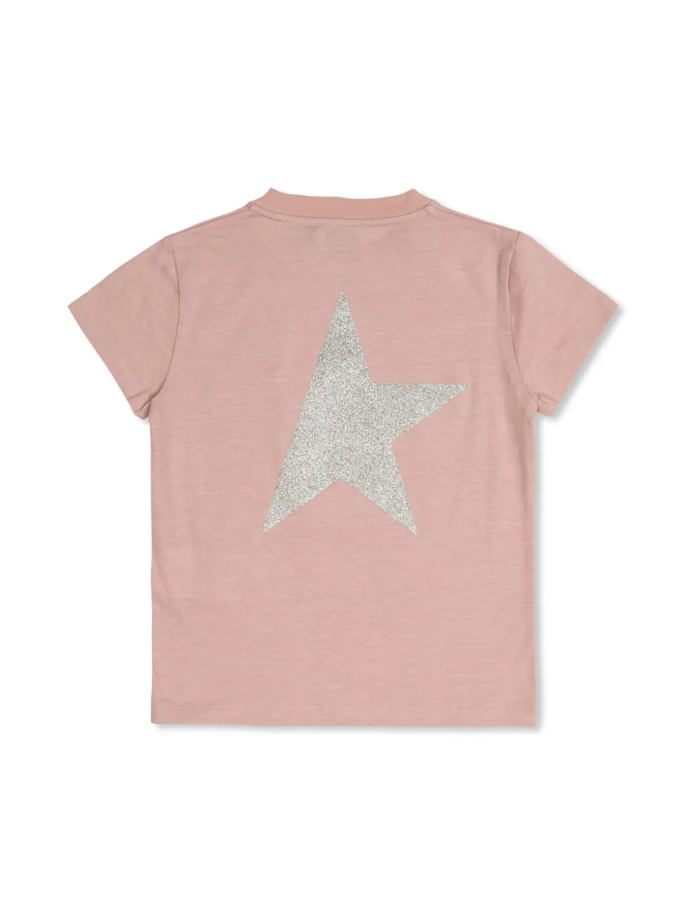 Golden Goose Kids cotton T-shirt - Roze