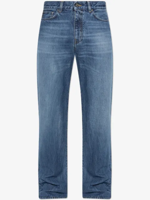 Versace jeans con parche del logo