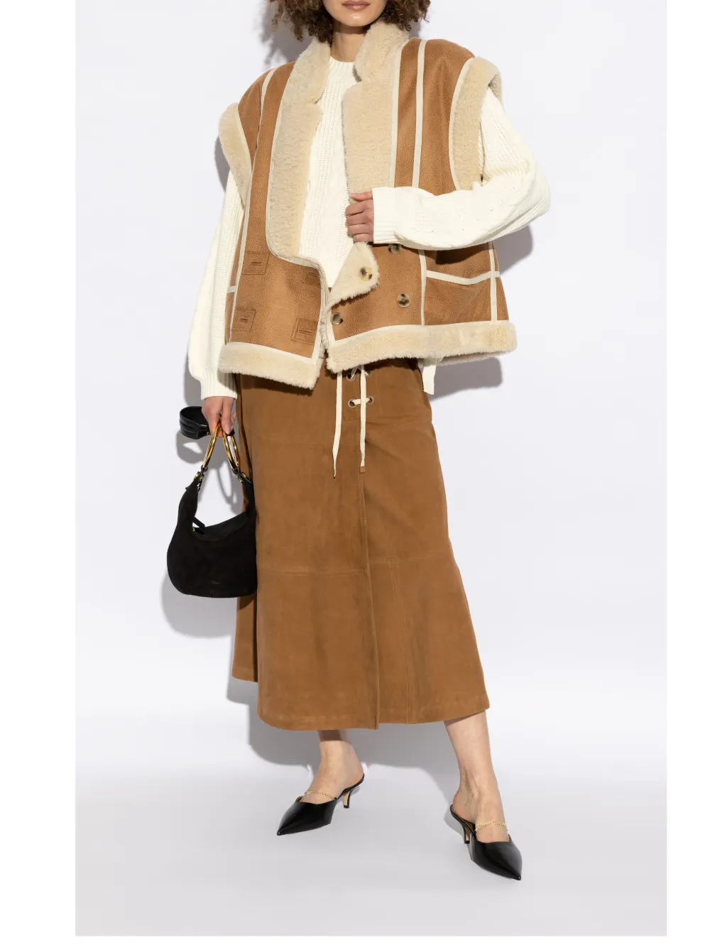 MARIA LUCA 65MM LEATHER MULES