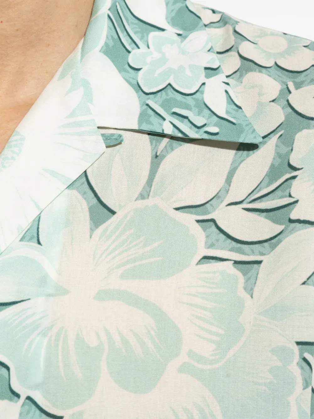 AMIRI Overhemd met print Blauw