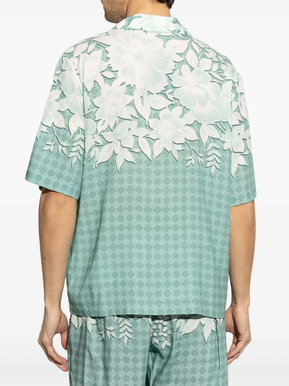 AMIRI Overhemd met print Blauw