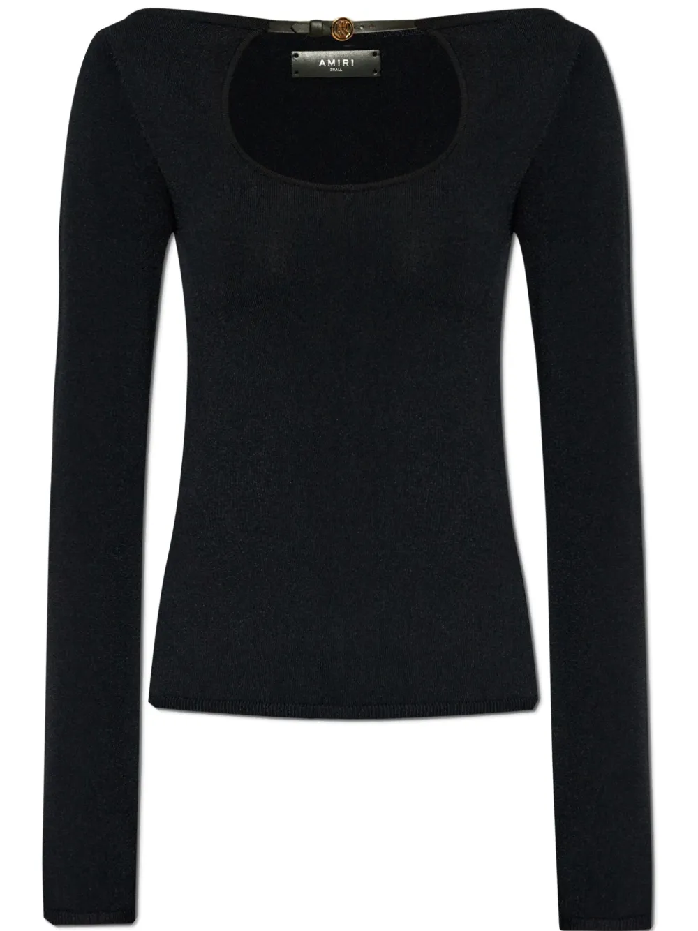 Amiri Logo Top In Black