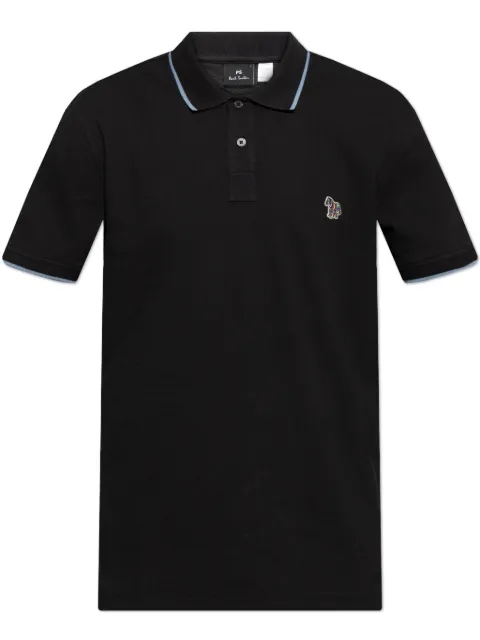 PS Paul Smith logo-patch polo shirt 