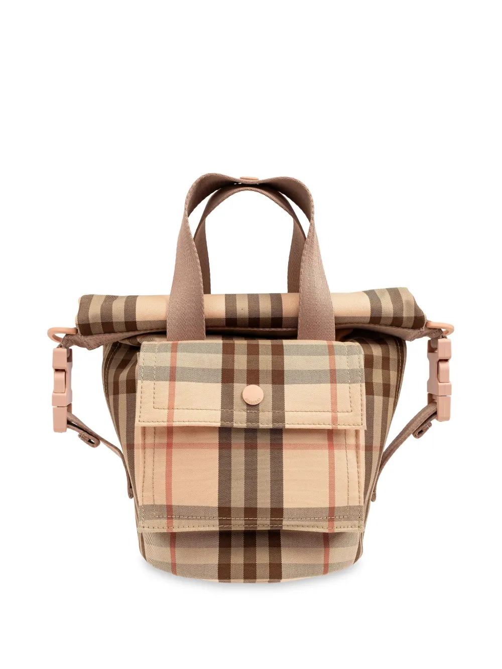 Burberry Kids' Vintage Check Shoulder Bag In Neutrals