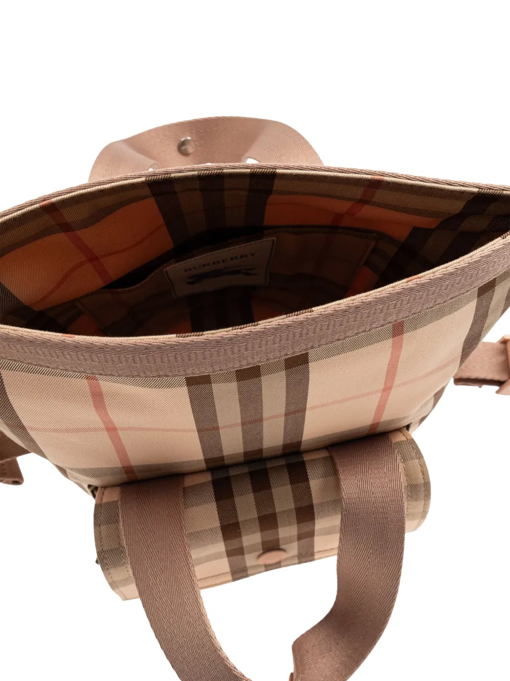 Burberry Kids Vintage Check schoudertas Beige
