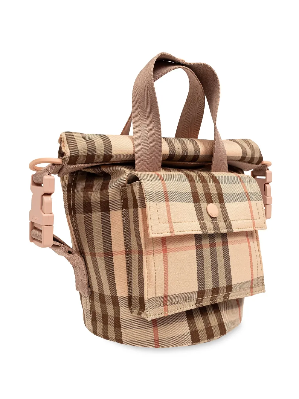 Burberry Kids Vintage Check schoudertas Beige