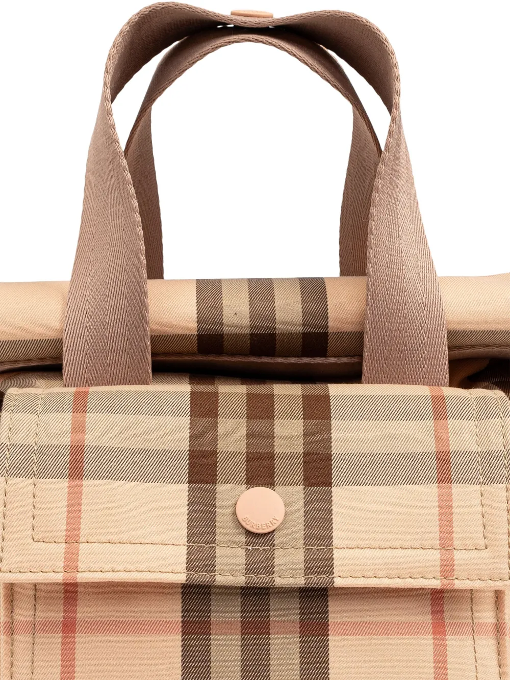 Burberry Kids Vintage Check schoudertas Beige