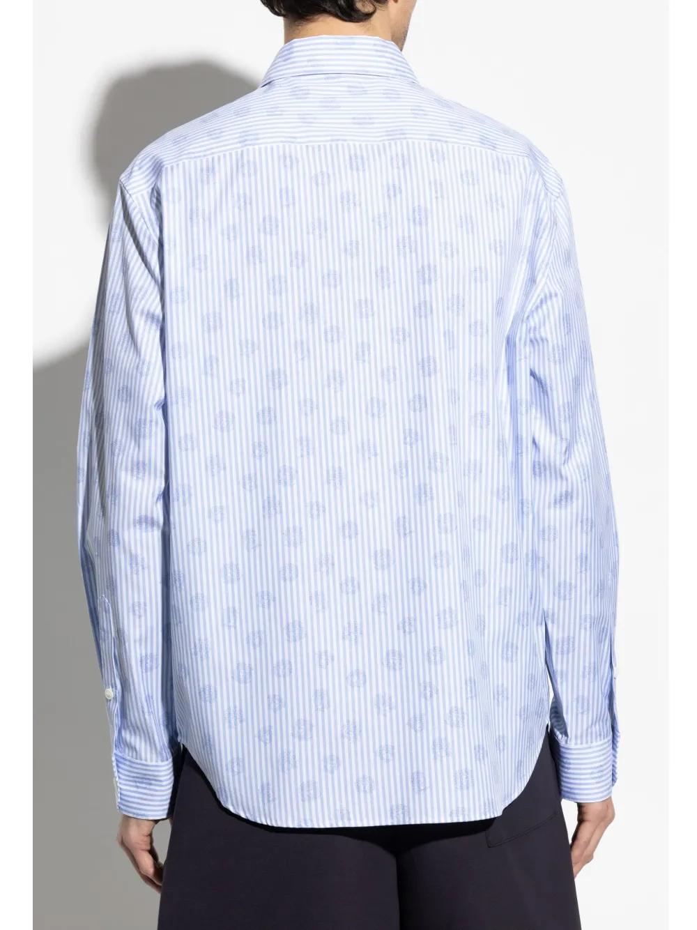 Versace T-shirt met Medusa print Blauw