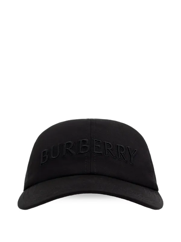 Burberry Logo Embroidered Baseball Cap 0400002102611_BLACK?wid=600&  main image 4