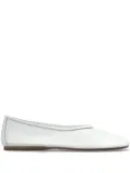 Forte Forte sheer ballerina shoes - White