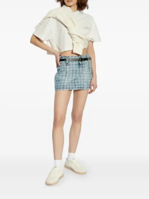 【AMIRI】レディース MA ストライプミニスカート AMIRI スカート通販 - FARFETCH