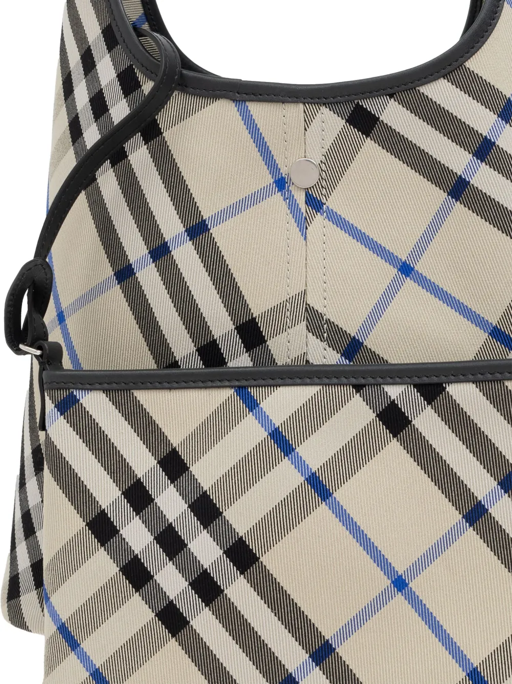 Burberry Geruite shopper Beige
